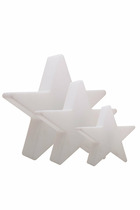 Étoiles lumineuses blanc chaleureux - 40cm, 60cm & 80 cm - lampe extérieur