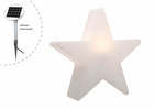 Étoiles lumineuses blanc - 3x80cm - lampe extérieur solaire