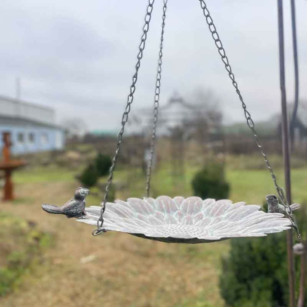 Mangeoire à suspendre en fer 30x57cm