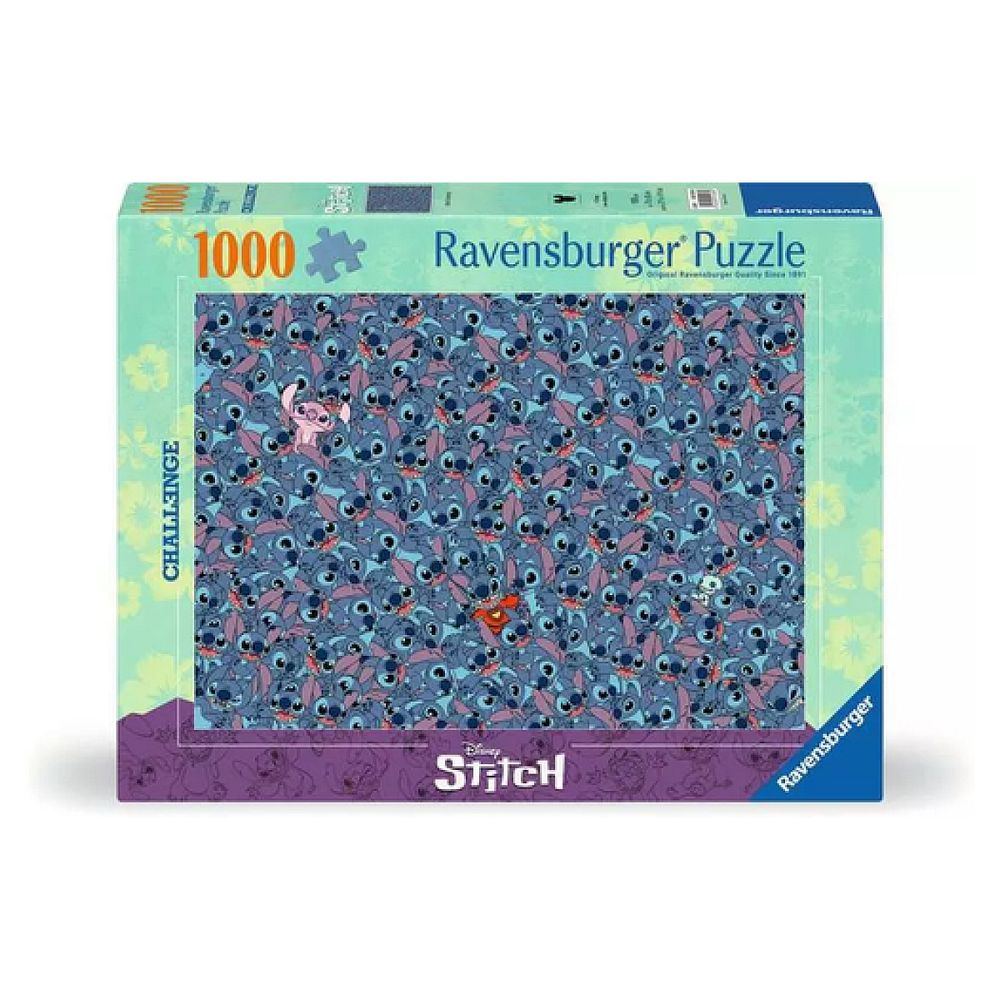 Puzzle 1000 p stitch challenge - disney