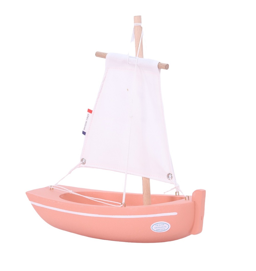 Bateau le misainier rose 22cm