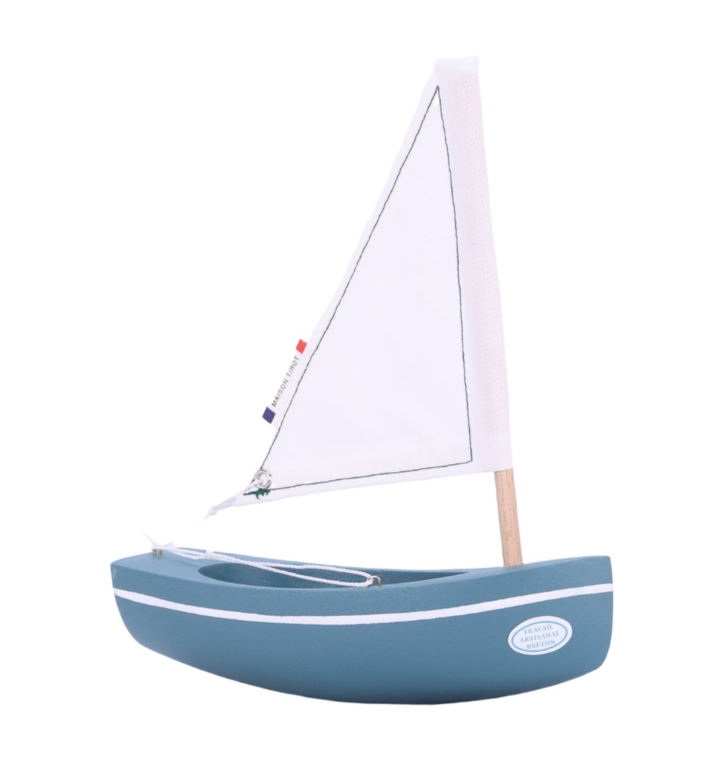 Bateau le bâchi vert abysses 17cm