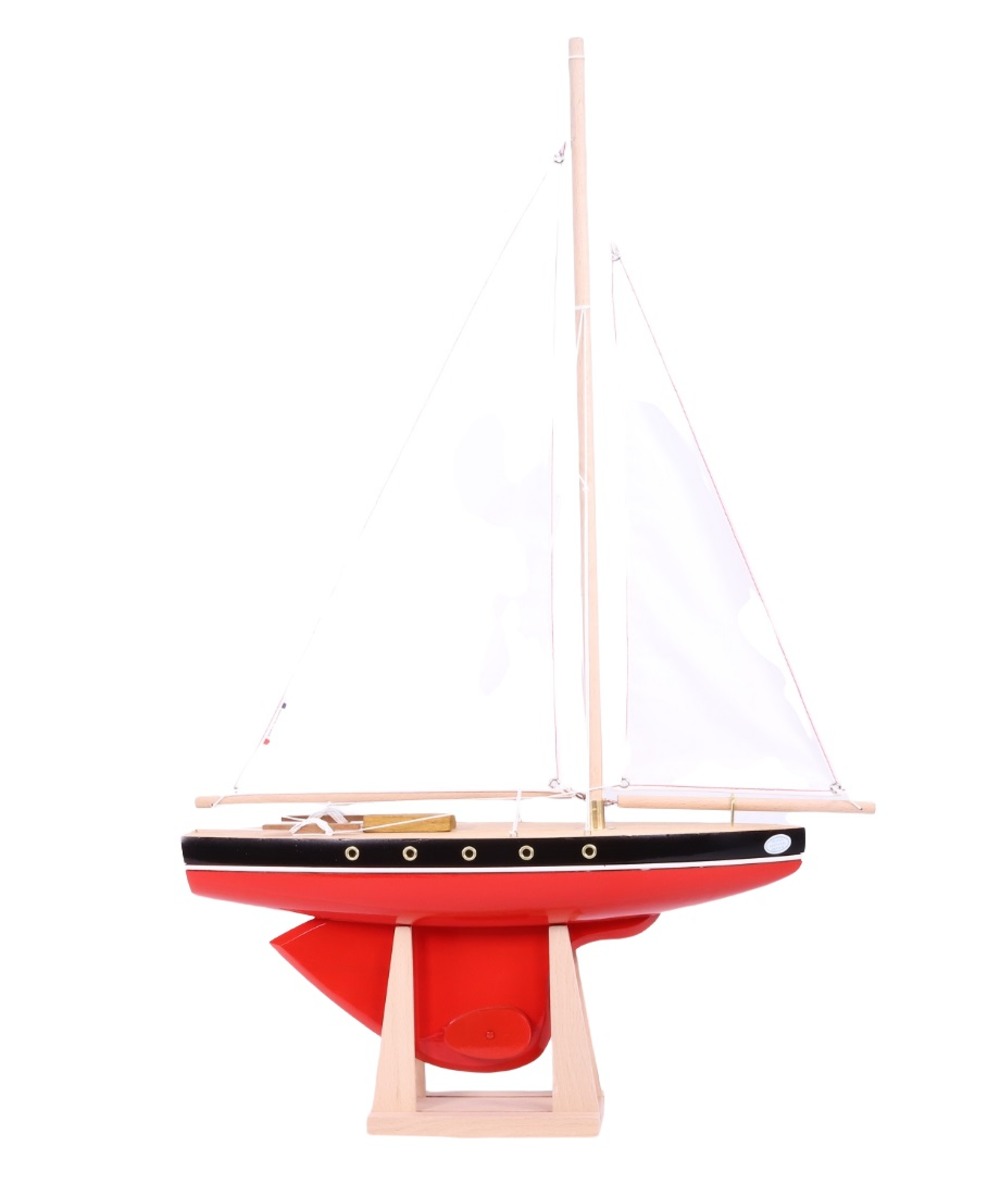 Voilier le tirot rouge 40cm