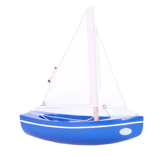 Bateau le sloop bleu 21cm
