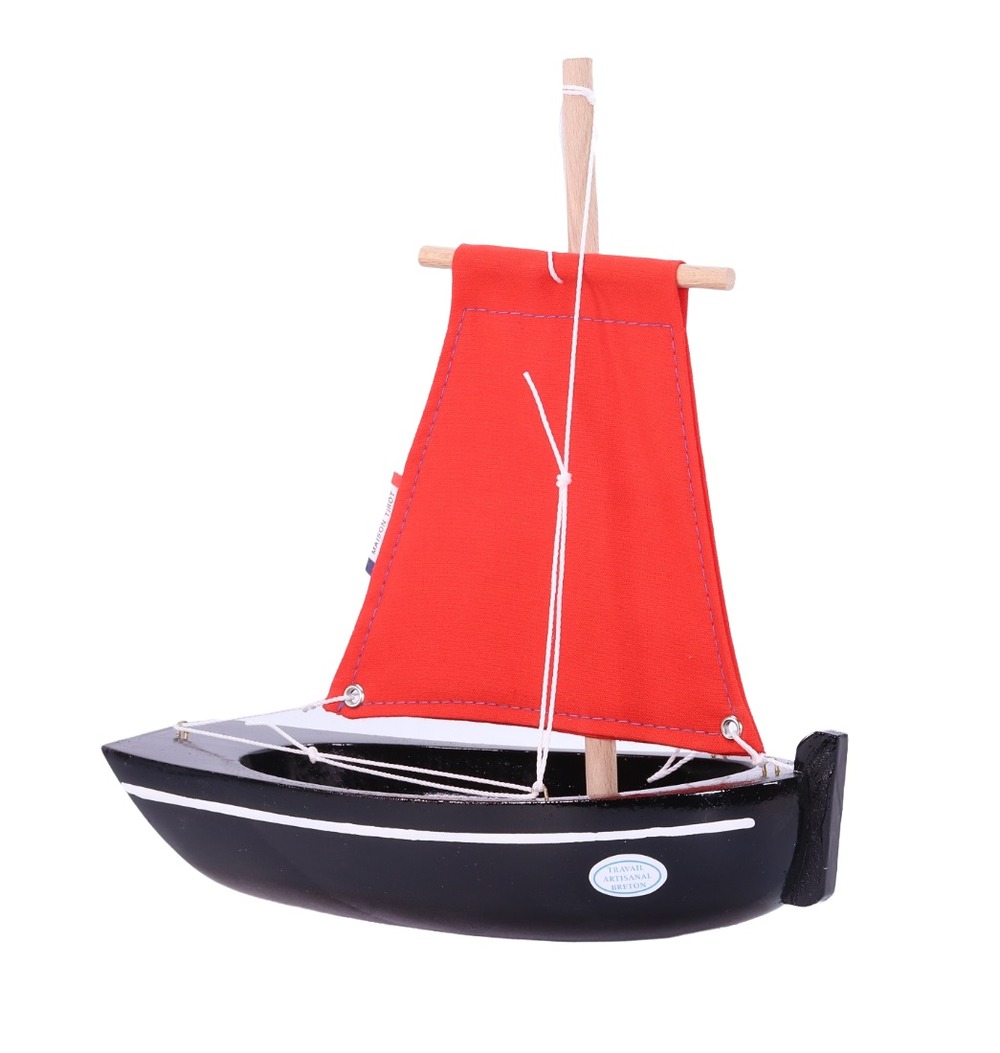 Bateau le misainier noir 22cm