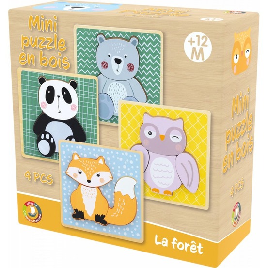 Mini-puzzles forêt