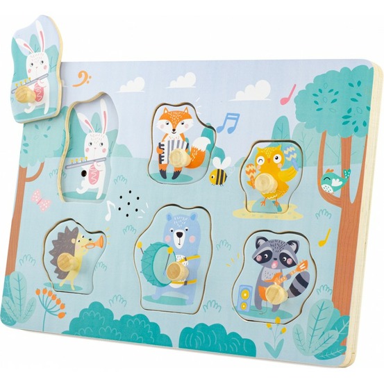 Puzzle sonore les animaux musiciens