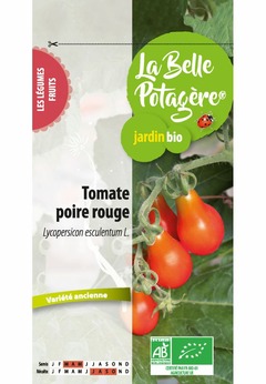 Tomate cerise poire rouge 0,15 g