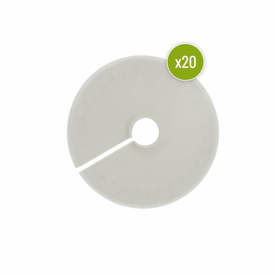 Lot de 20 couvercles pot panier 9cm – protection anti