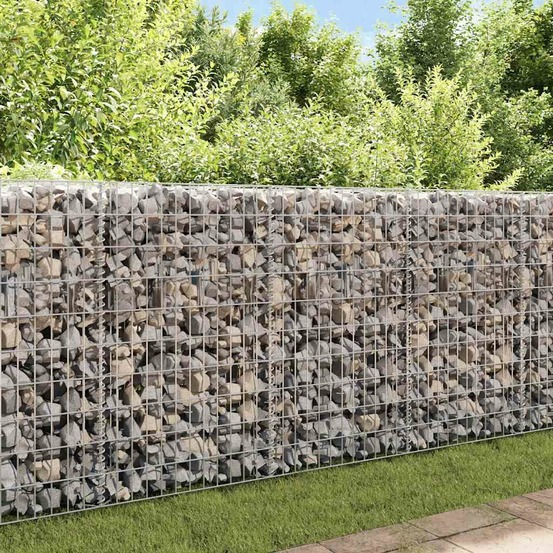 Panier de gabion acier galvanisé 120x30x50 cm