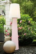 Lampadaire lumineuse rose (rbg) - 160cm - lampe extérieur et intérieur  rc