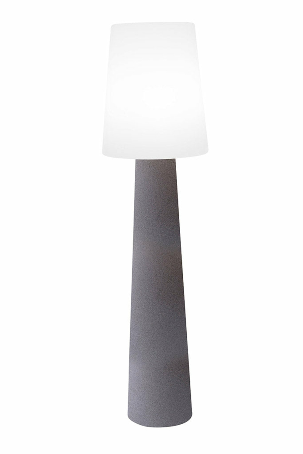 Lampadaire lumineuse blanc chaleureux 160cm couleur pierre lampe