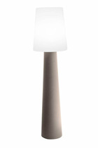 Lampadaire lumineuse blanc chaleureux - 160cm - sablonneux - lampe extérieur