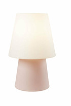 Lampadaire lumineuse blanc chaleureux - 60cm - rose - lampe extérieur et intérieur