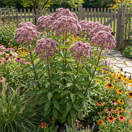 Lot de 6 - eupatoire pourpre (eupatorium purpureum) - h. 10-20 cm