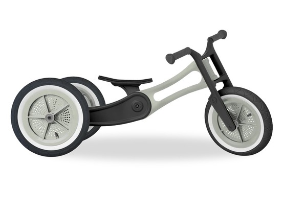 Draisienne wishbone recycled edition grise 3 en 1