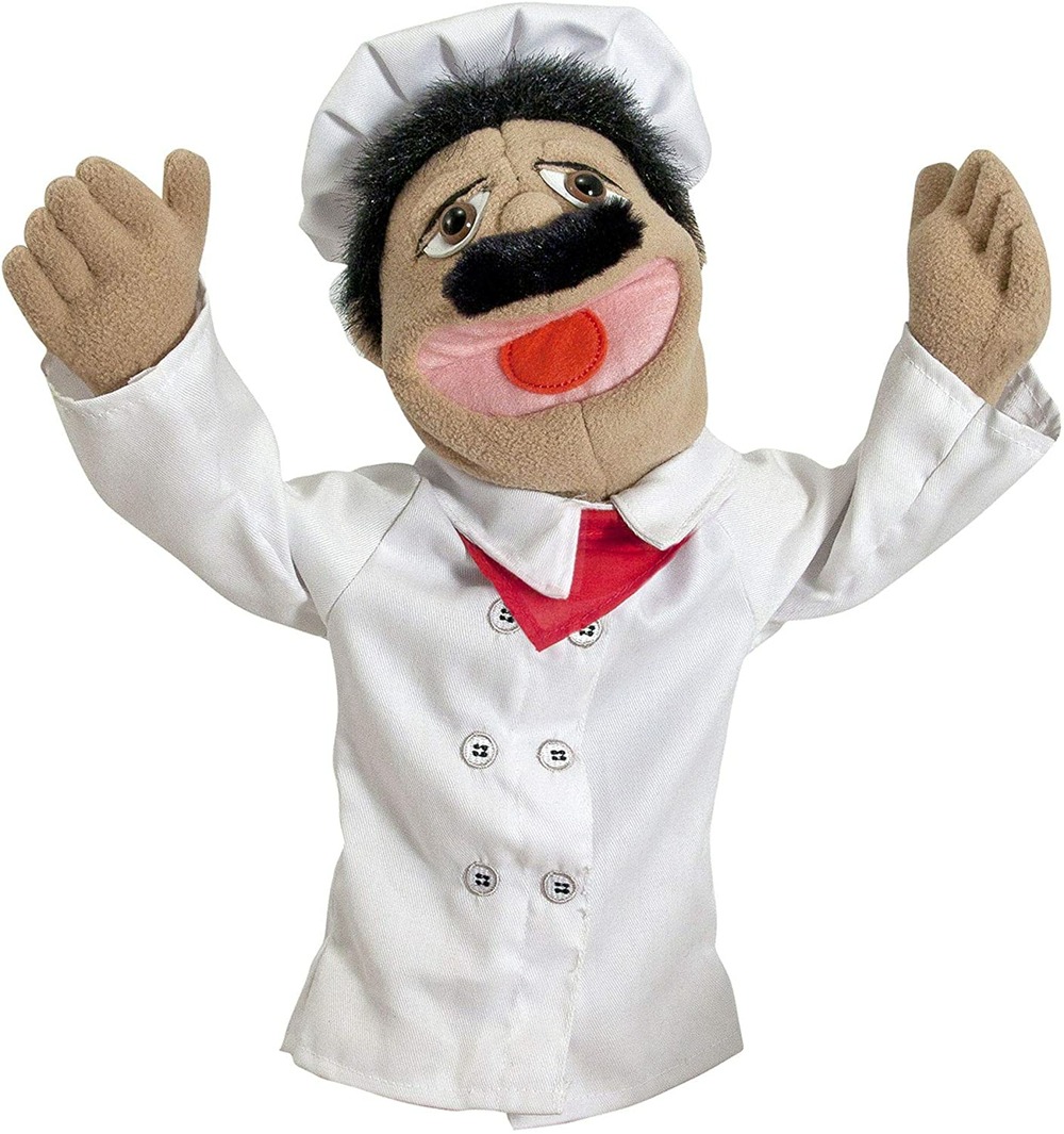 Marionnette chef cuisinier