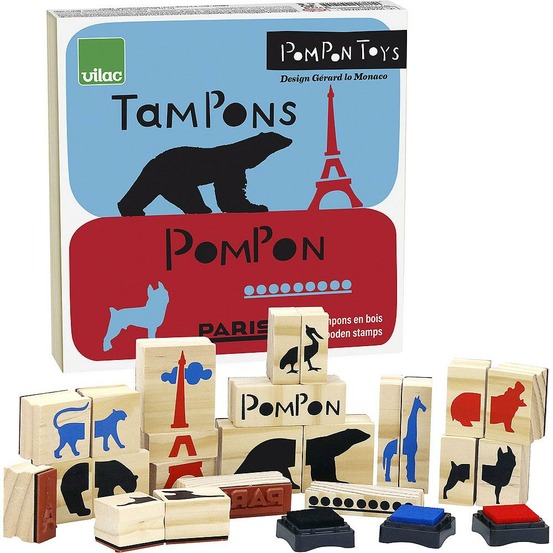 Coffret tampons pompon