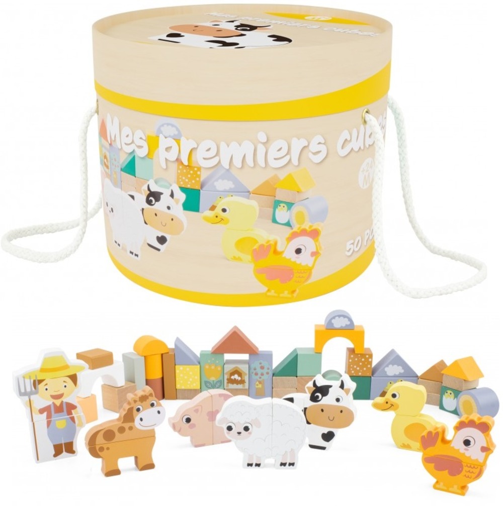 Baril de cubes la ferme