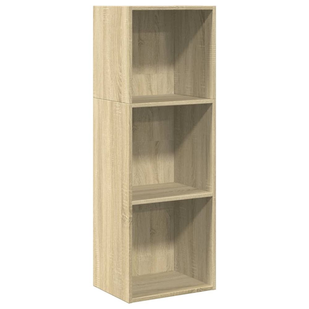 Bibliothèque chêne sonoma 40x30x114 cm bois d'ingénierie
