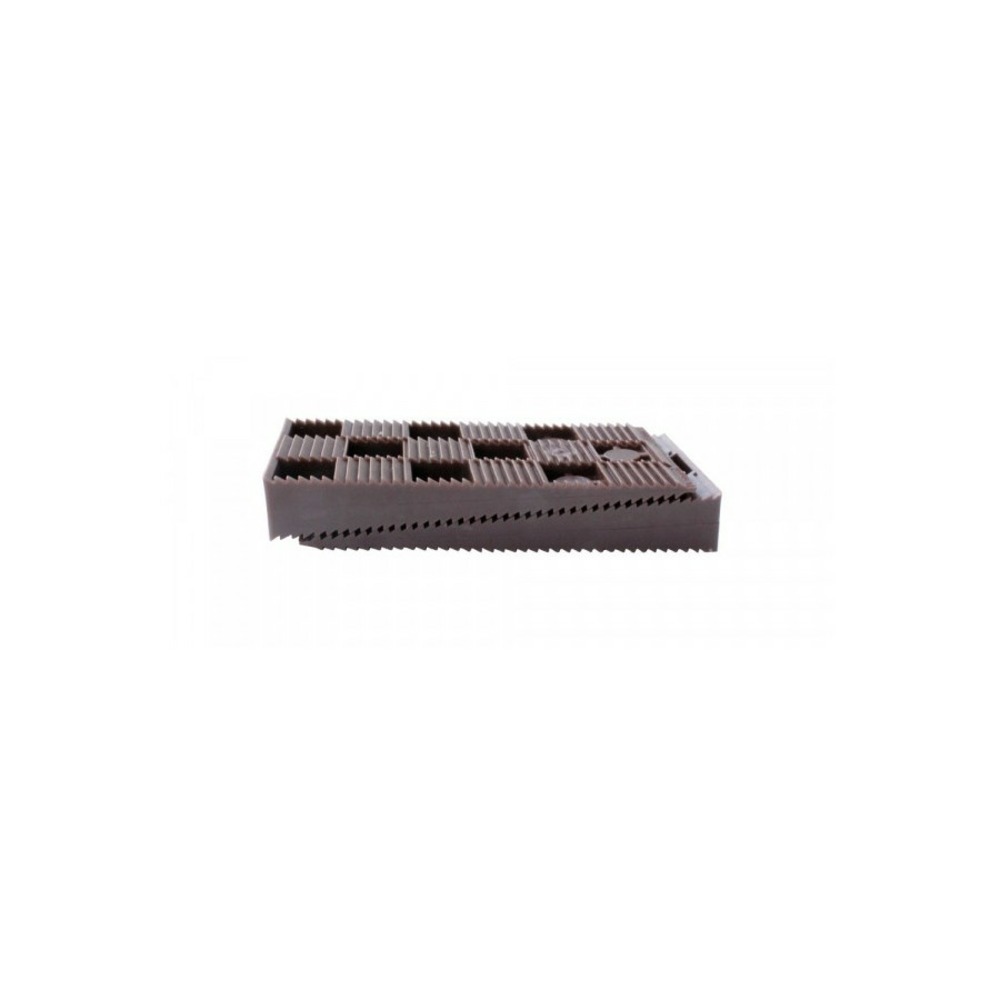 16 cales crantées marrons - 90 x 45 x15 mm - edma - edma