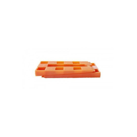 30 cales crantées oranges - 80 x 40 x 8 mm - edma - edma