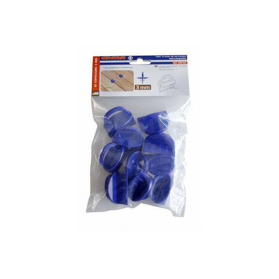 Sachet de 10 espaceurs 3 mm - edma - edma