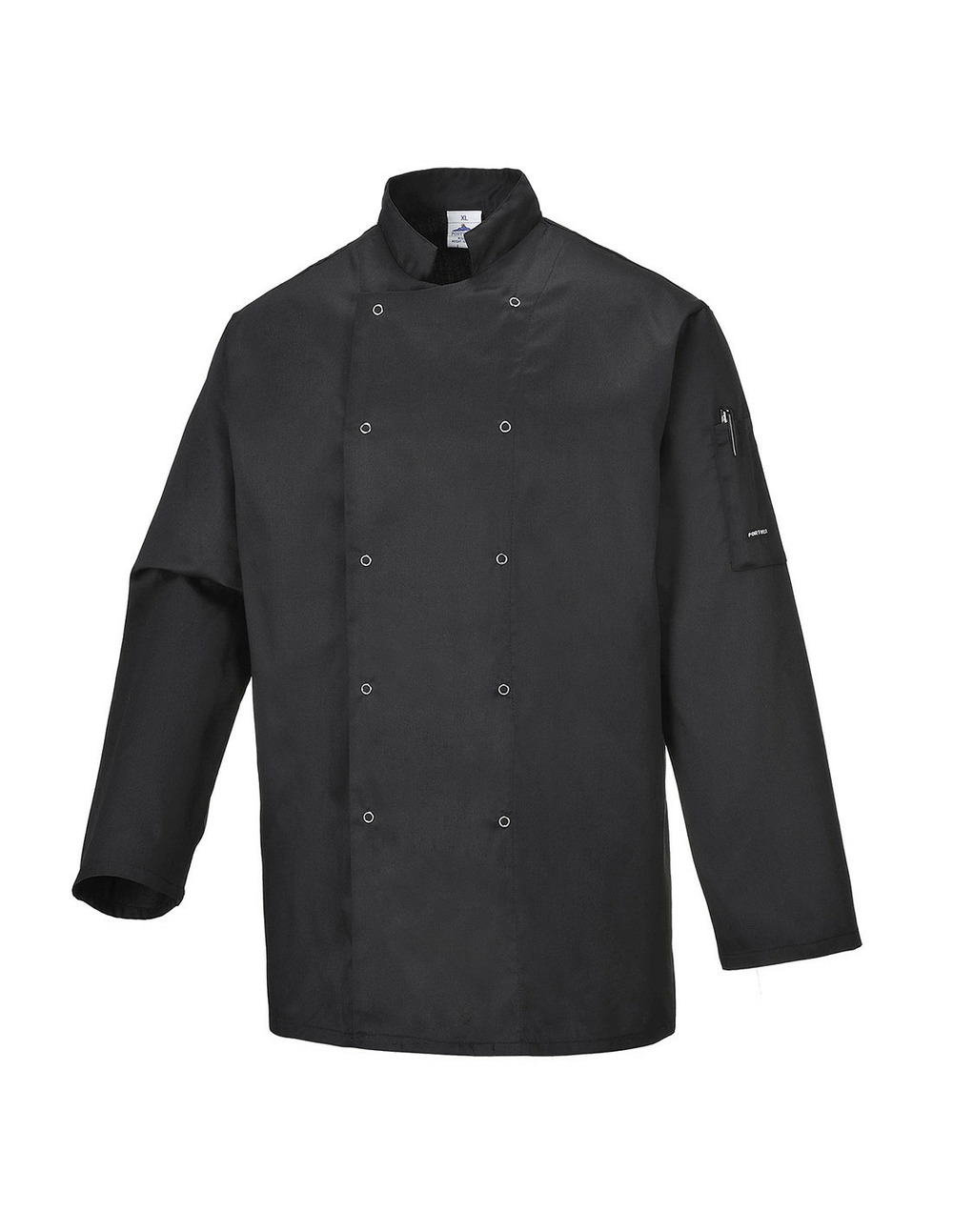 Veste de cuisine suffolk couleur : noir taille xxl - portwest