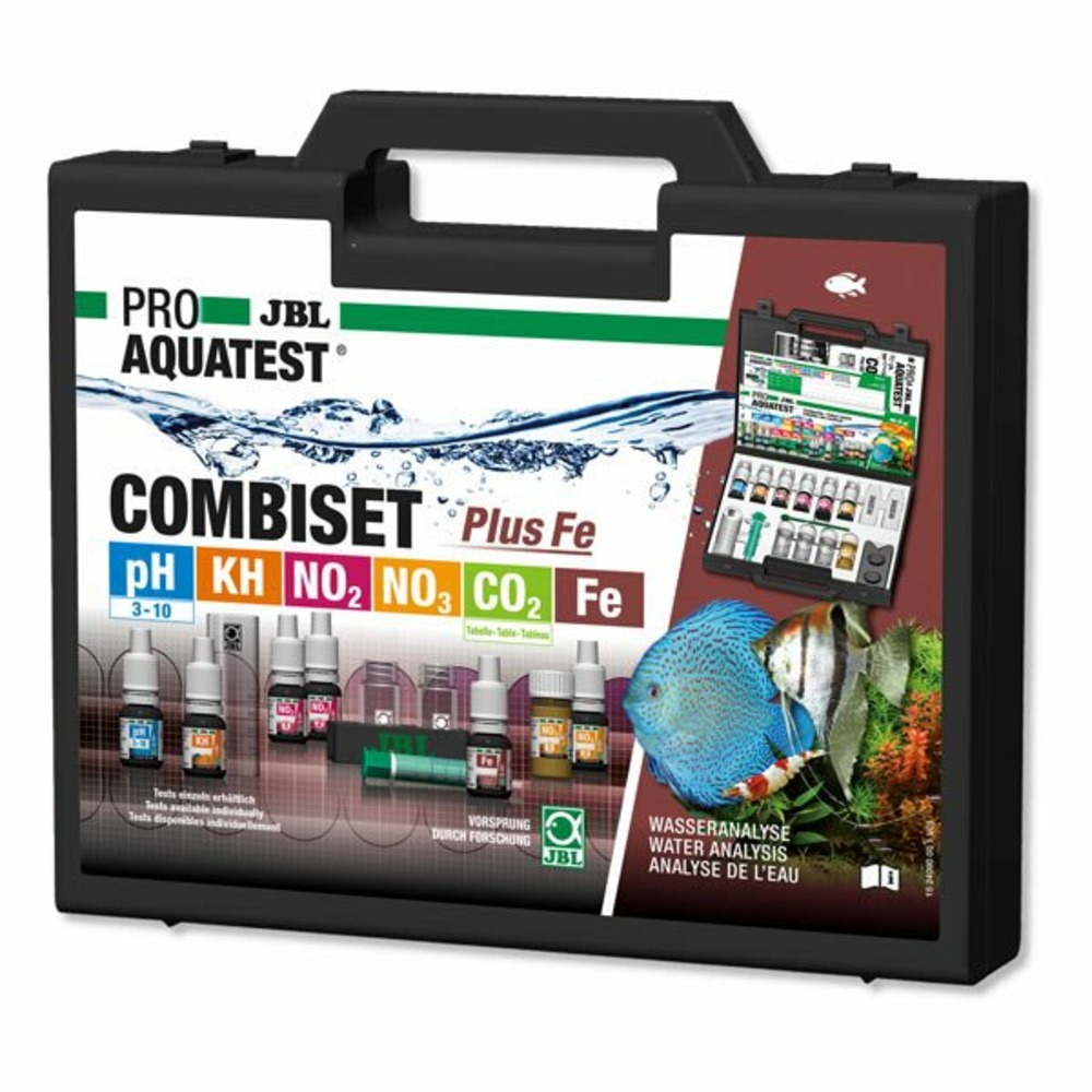 Proaquatest combiset plus fe tests d'eau en gouttes