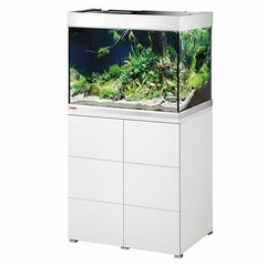 Aquarium proxima classicled 175 litres avec meuble blanc