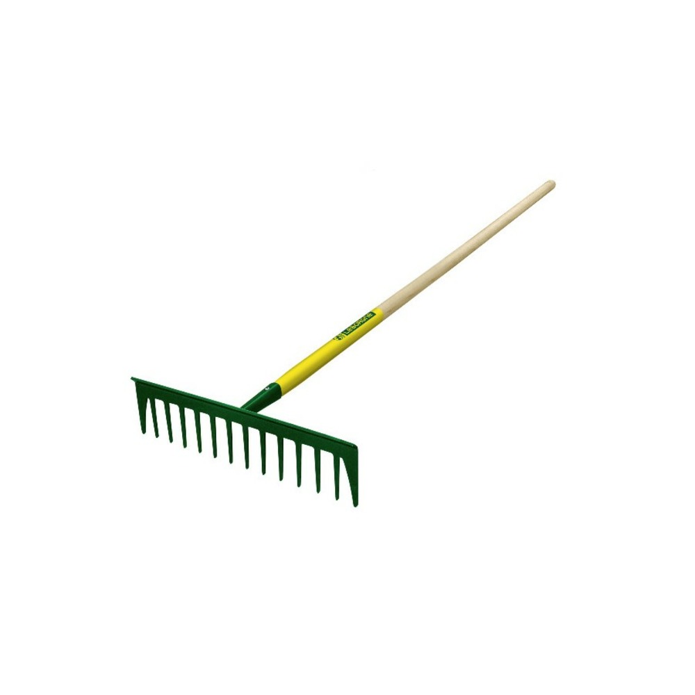 Râteau batipro 14 dents droites manche bois 150 cm certifié pefc