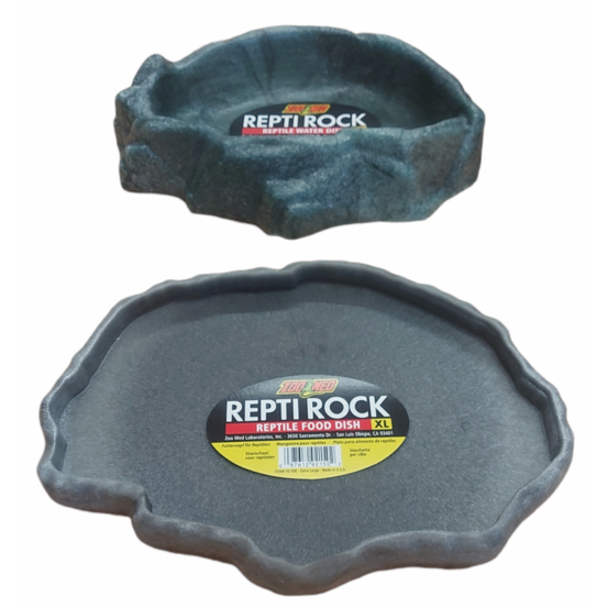 Lot d'abreuvoir et mangeoire taille xl zoo med.