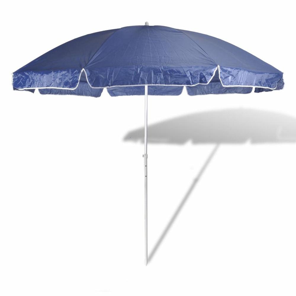 Parasol de plage 300 cm bleu