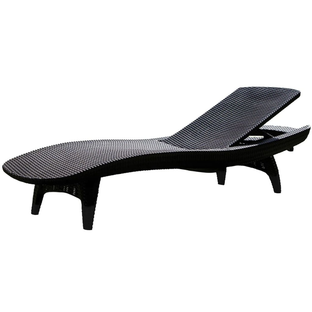 Chaise longue pacific graphite 223564