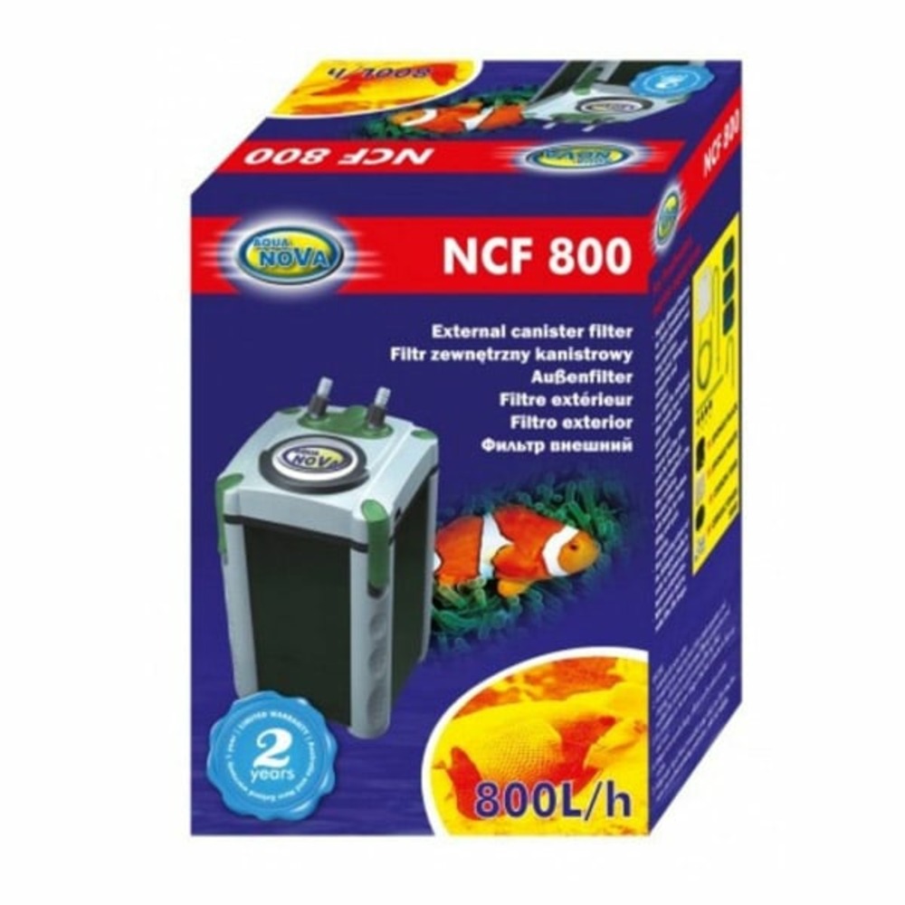 Ncf-800 - filtre externe pour aquarium jusqu'à 200l