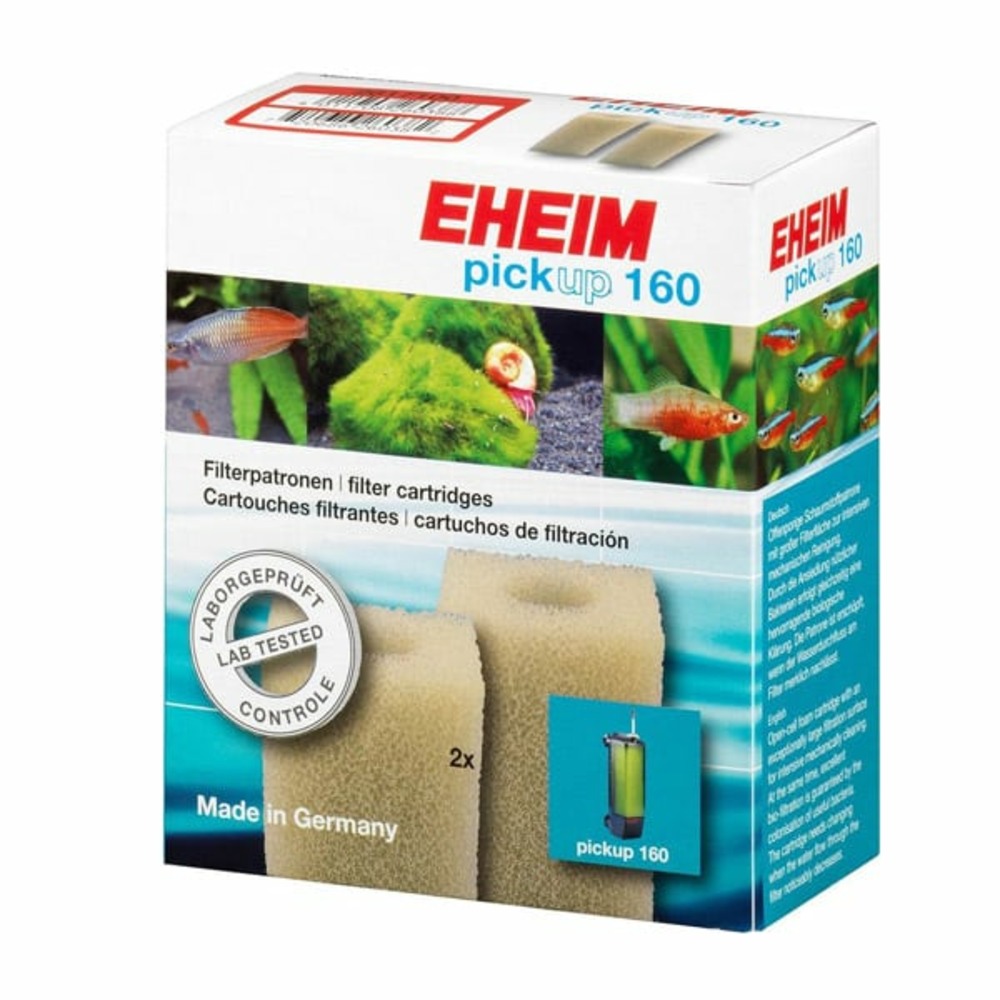 2 mousses filtrantes blanches : filtre pickup 160