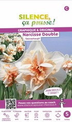 Narcisse double delnashaugh 12/14 x5 bulbes