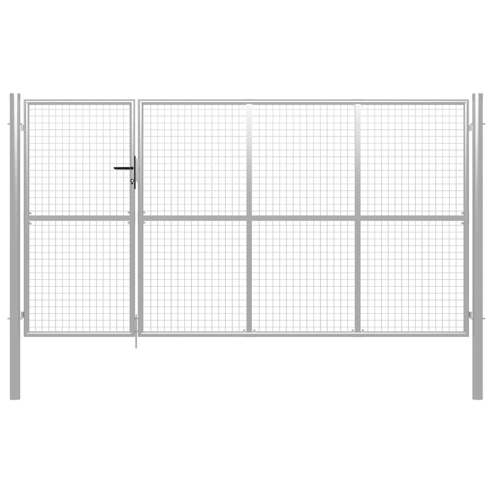 PORTILLON ACIER 350 X 175 CM A-(864227)