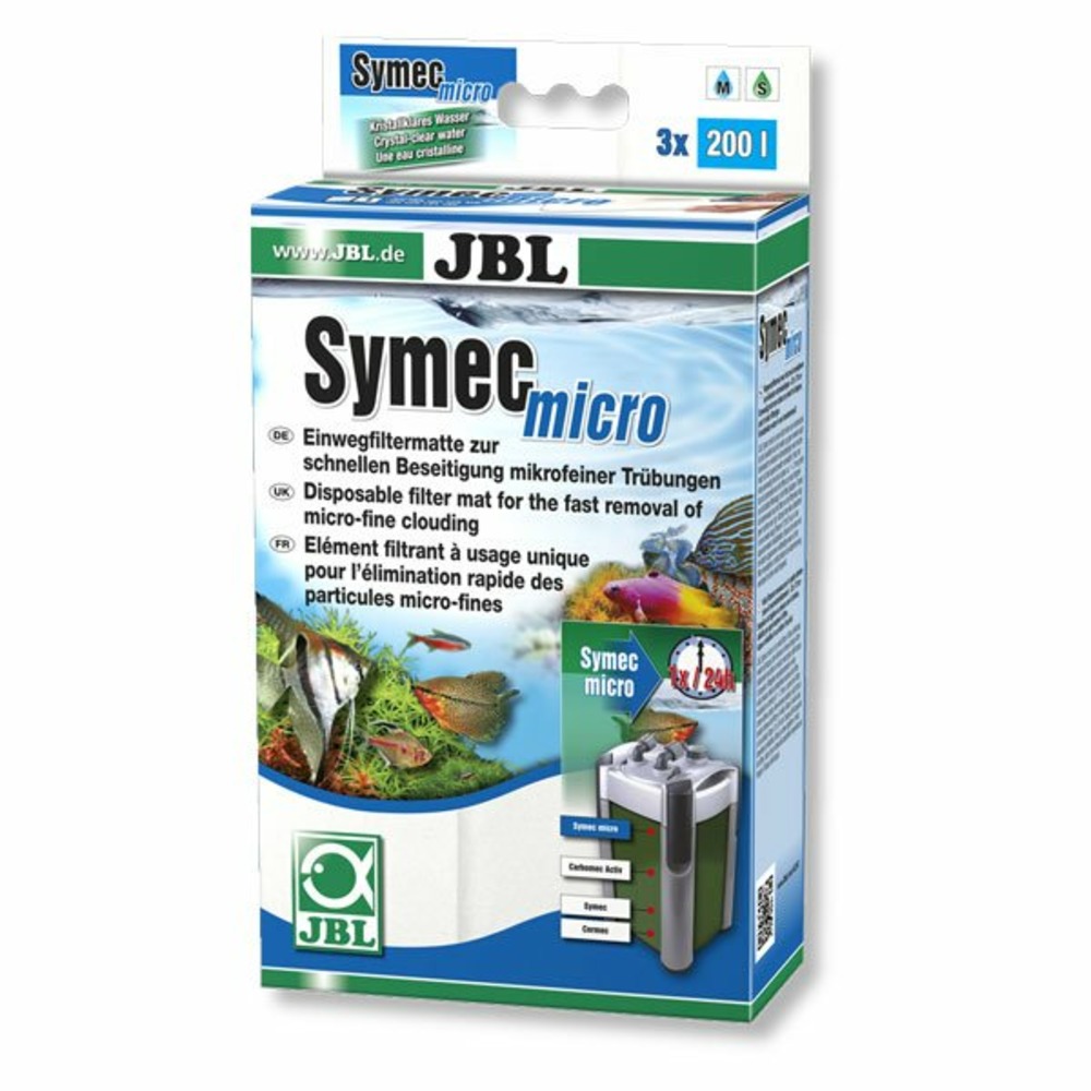 Symec micro - microfibre pour aquarium