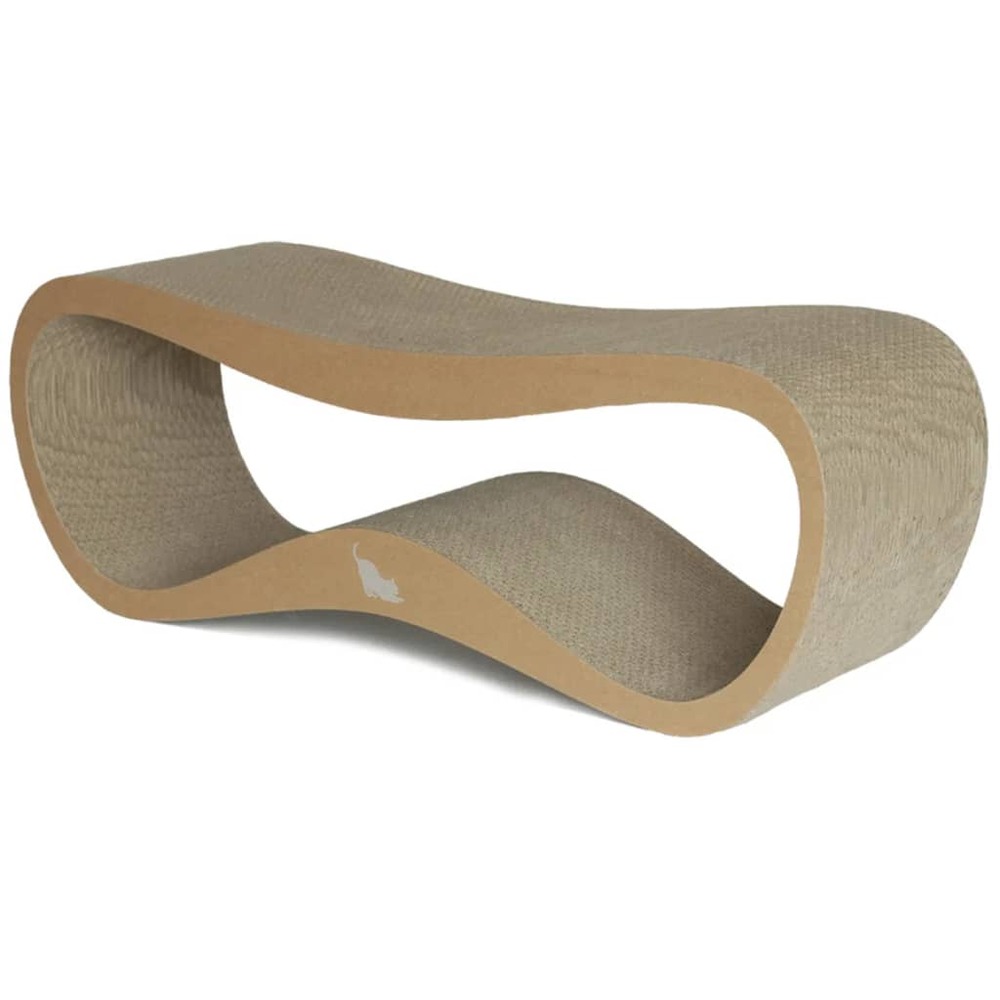 Griffoir pour chats lui 75 x 25 x 25 cm marron 3082