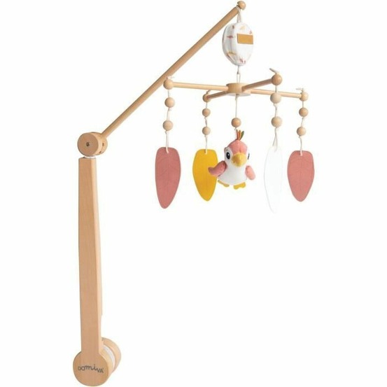 Mobile musical perroquet - multicolore 40 cm