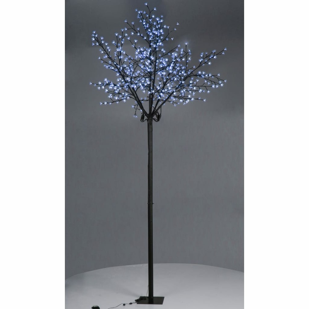 Grand arbre lumineux led 300 cm bleu