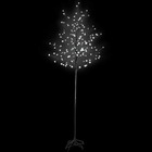 Arbre de noël à led lumière blanche cerisier en fleurs 180 cm