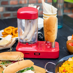 Machine à hot-dog rouge 340w
