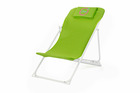 Chaise relax enfant o'kids - structure pliable et confortable - couleur : vert