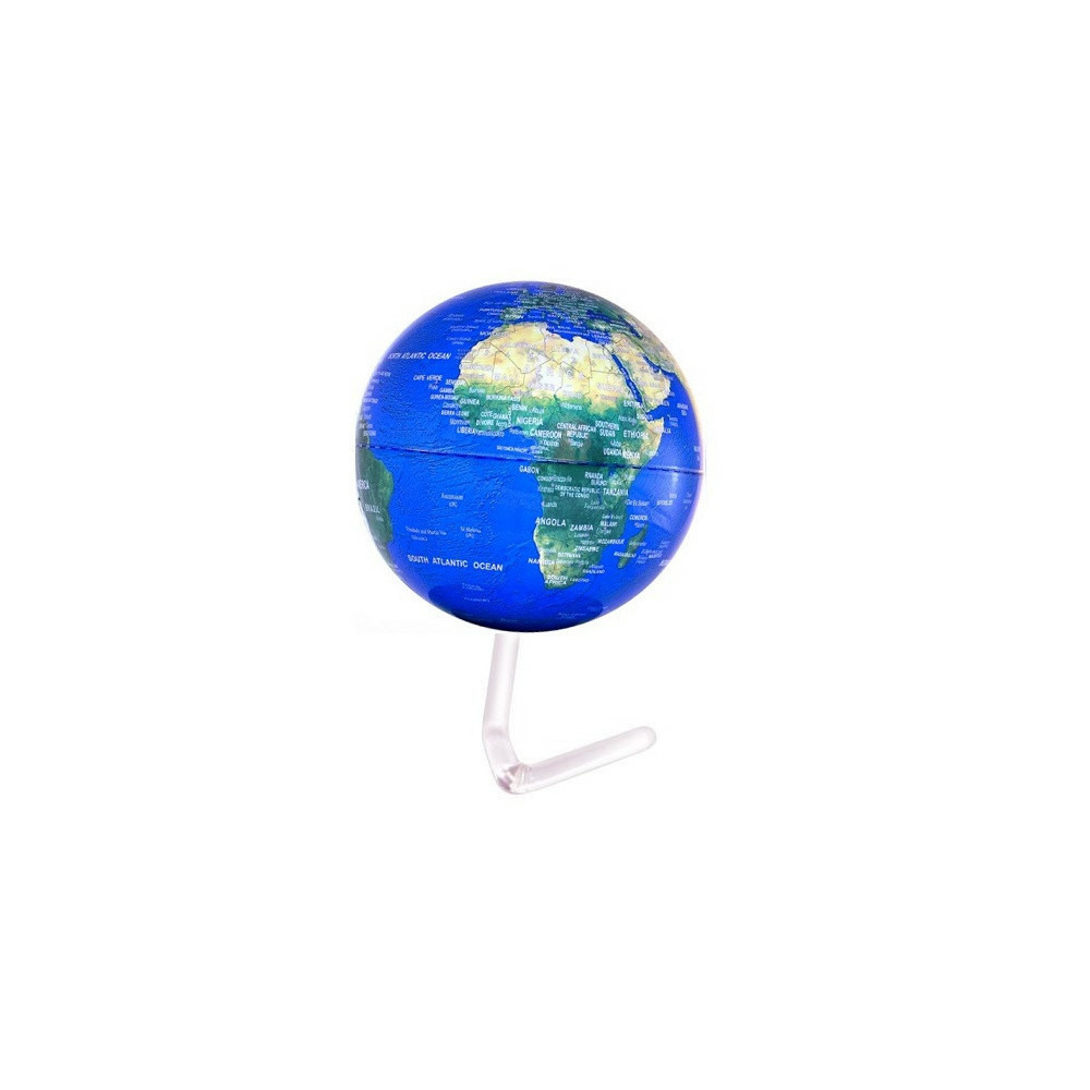 Grand Globe terrestre lumineux en lévitation avec base noire TERRA MAXI -  magneticland