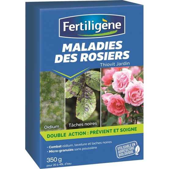 Fongicide pour maladies des rosiers - 350 g