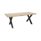 Table rectangulaire en acacia l 180 ep.25mm