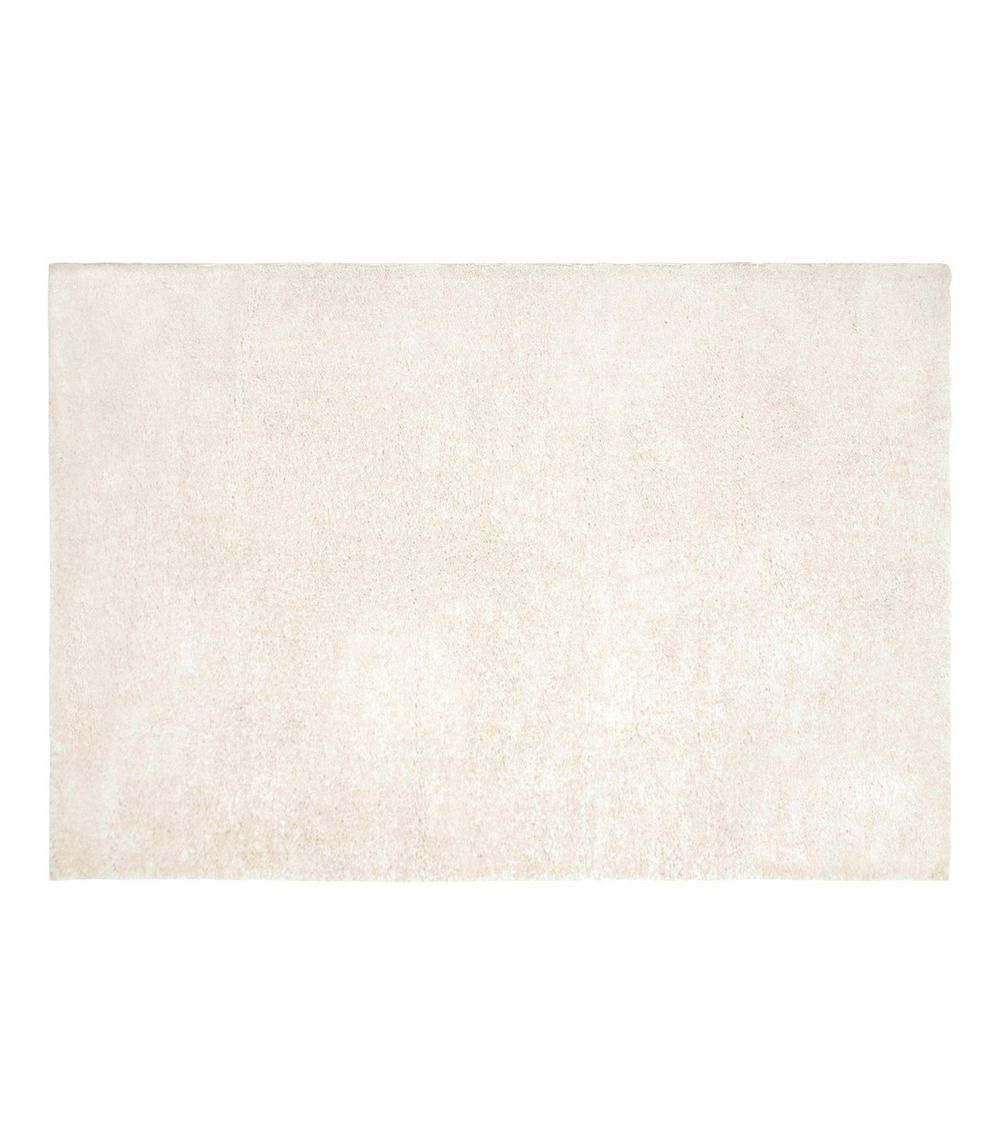 Tapis décoratif blanc esprit berbère  120 x 170 cm