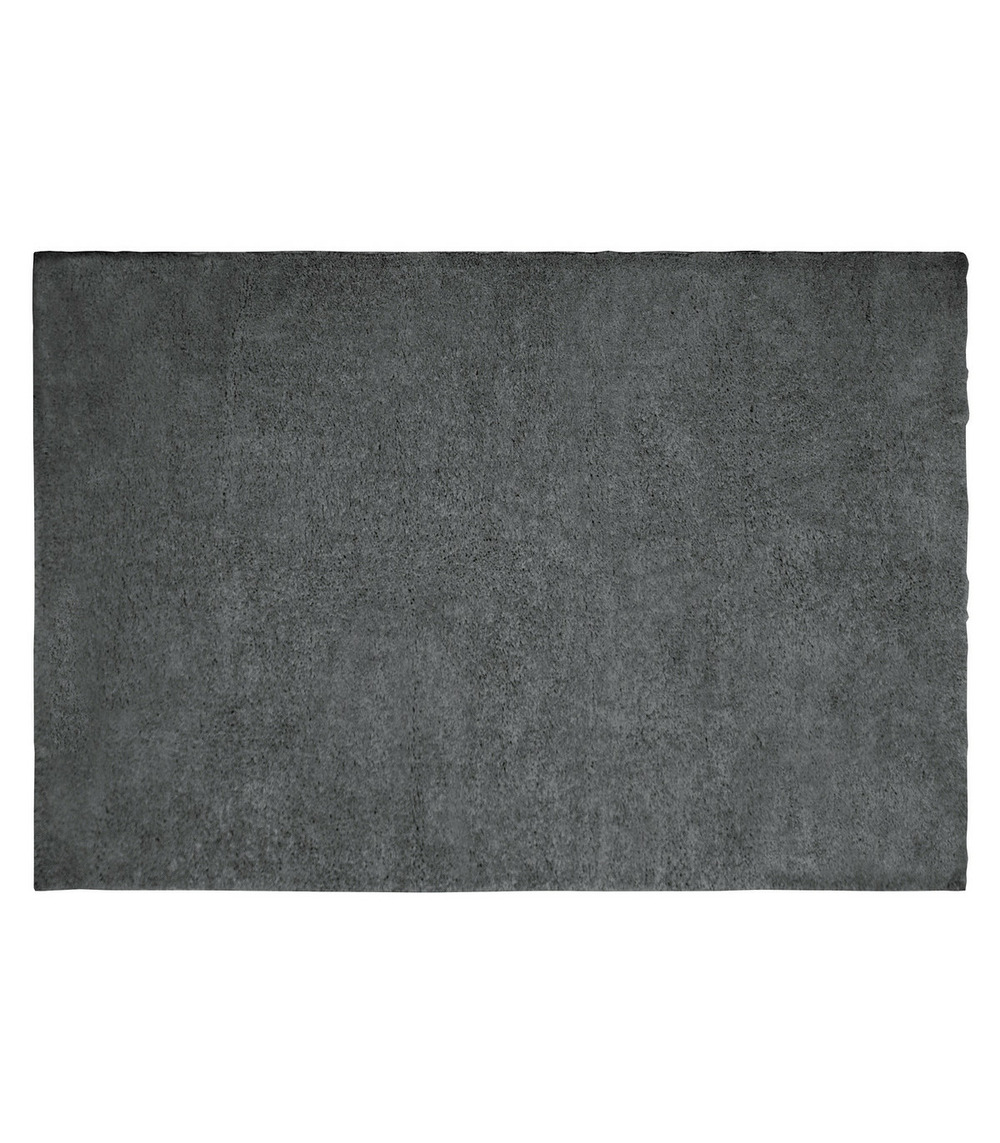 Tapis décoratif gris foncé esprit berbère 160 x 230 cm